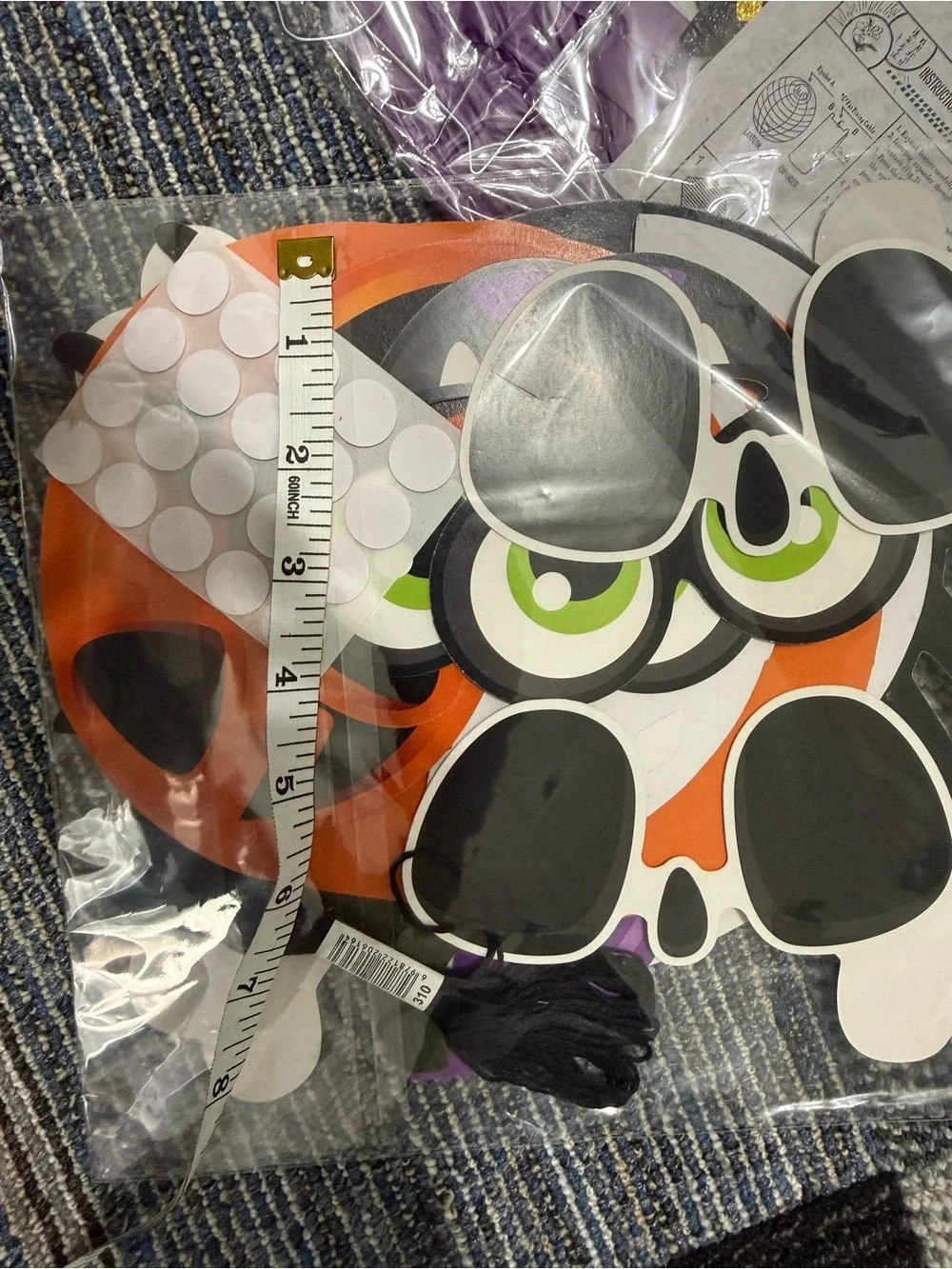 Purple Halloween Paper Lantern - Party Hanging Decoration